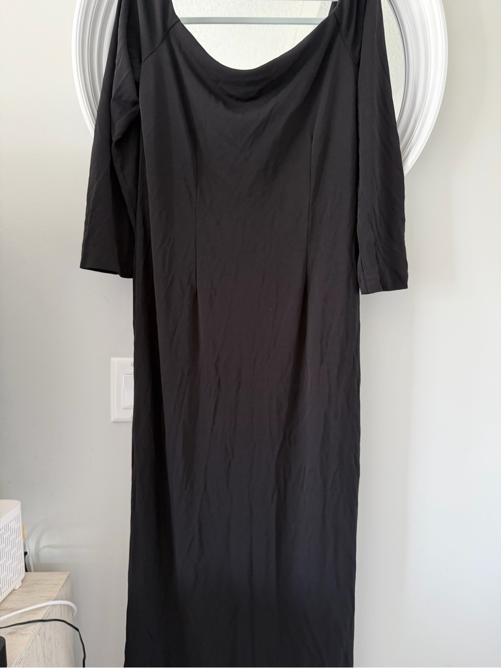 Joseph Ribkoff Elegant Black Maxi Dress